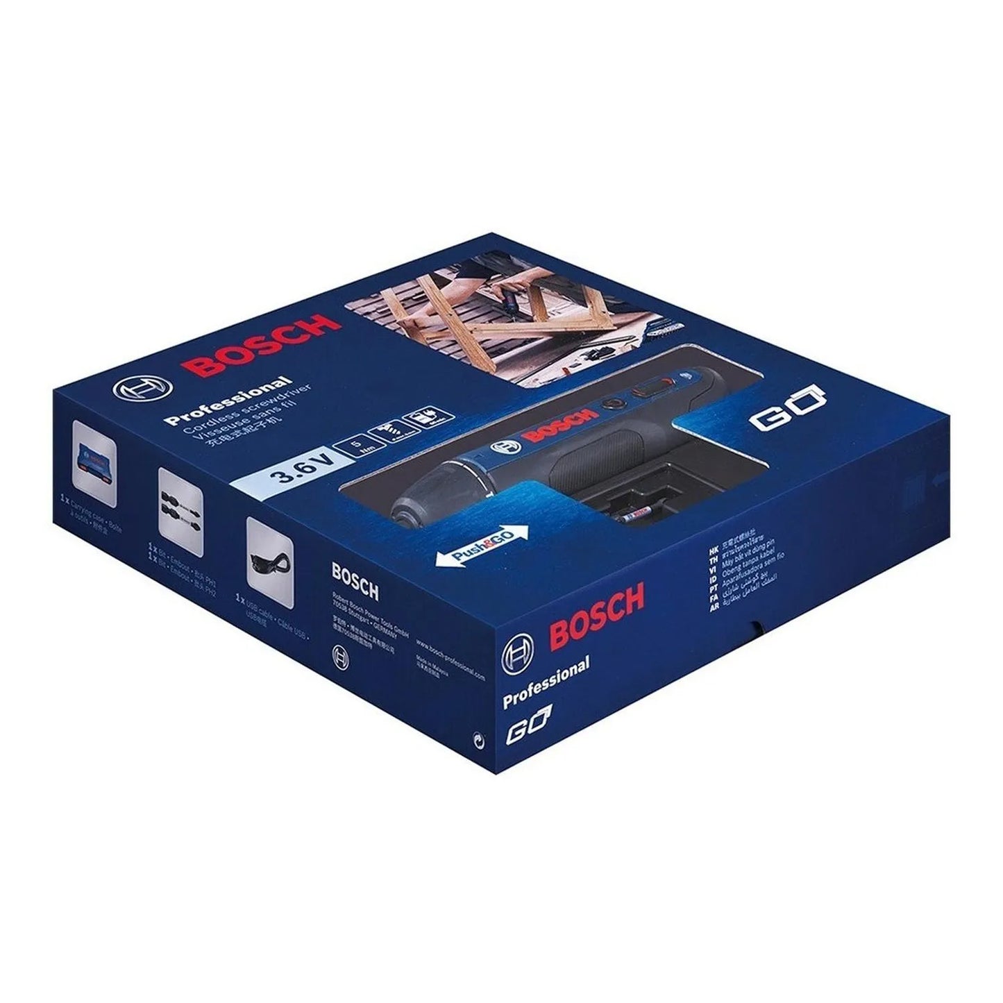BOSCH Atornillador bosch go 3,6v nuevo modelo 2.0