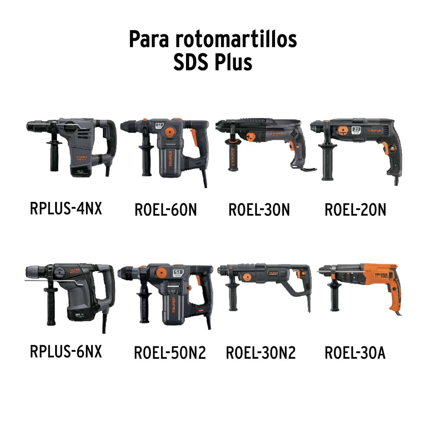 Broca SDS Plus 3/16 x 6", Truper 101143