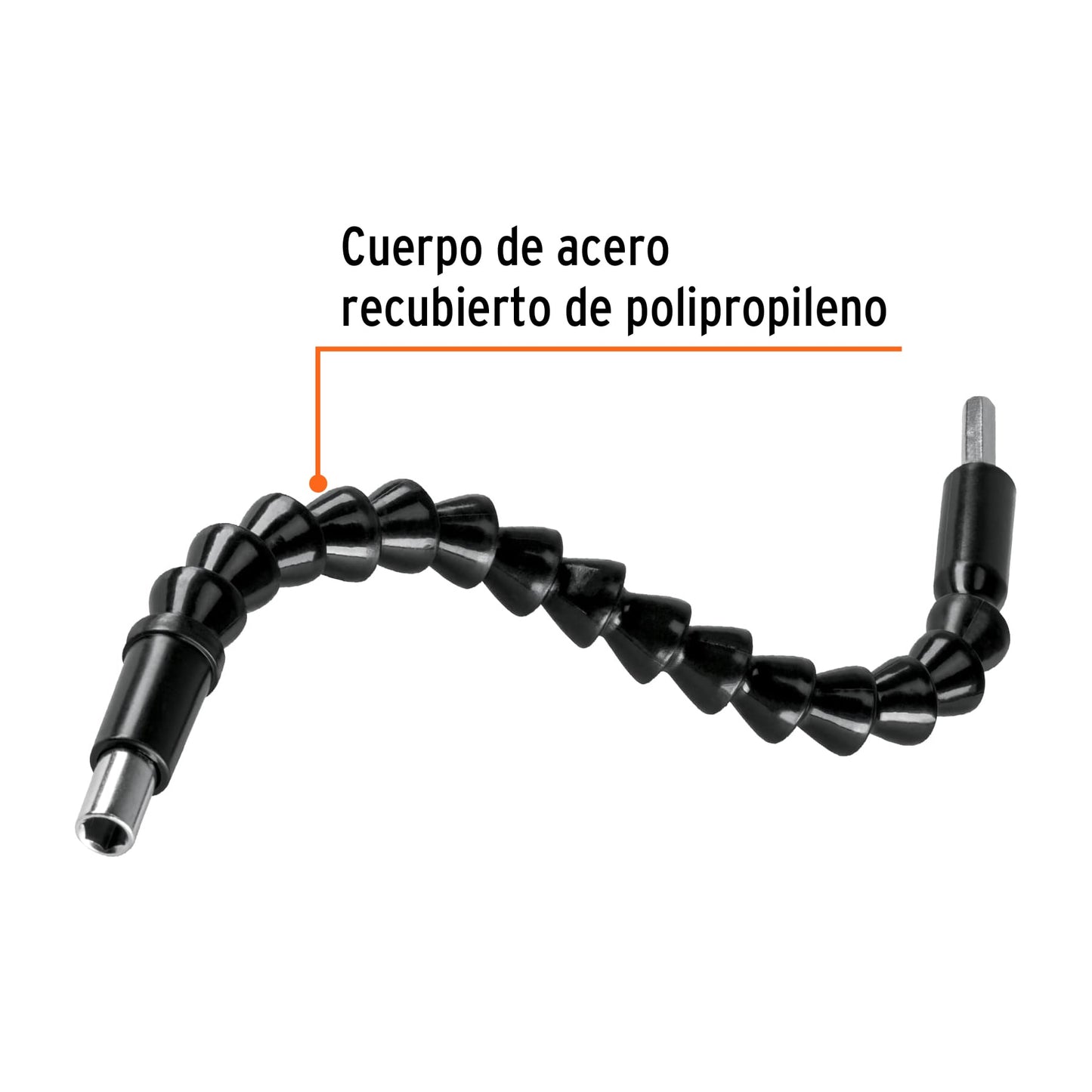 Extensión 12" flexible, para atornillar, PRETUL 26095