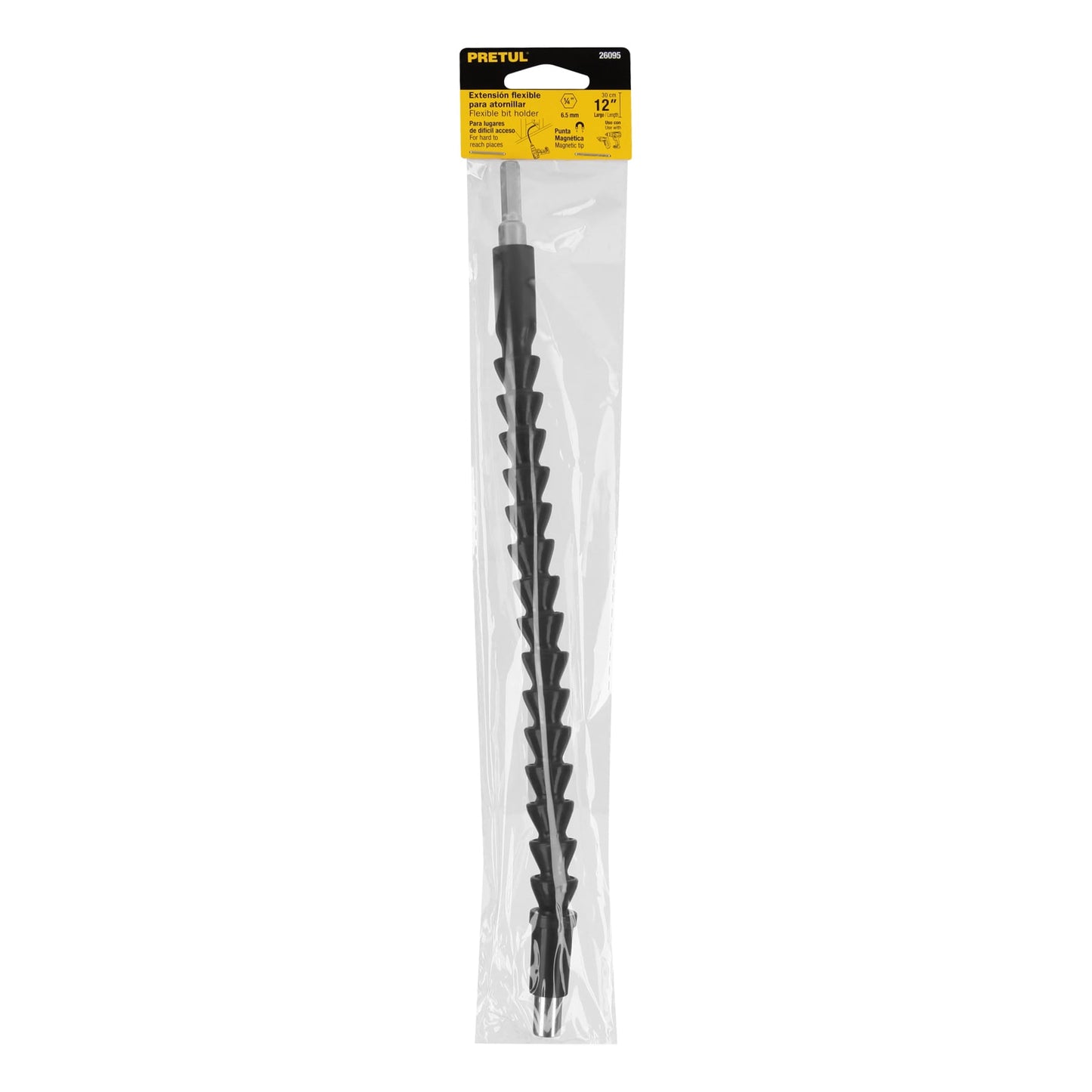 Extensión 12" flexible, para atornillar, PRETUL 26095