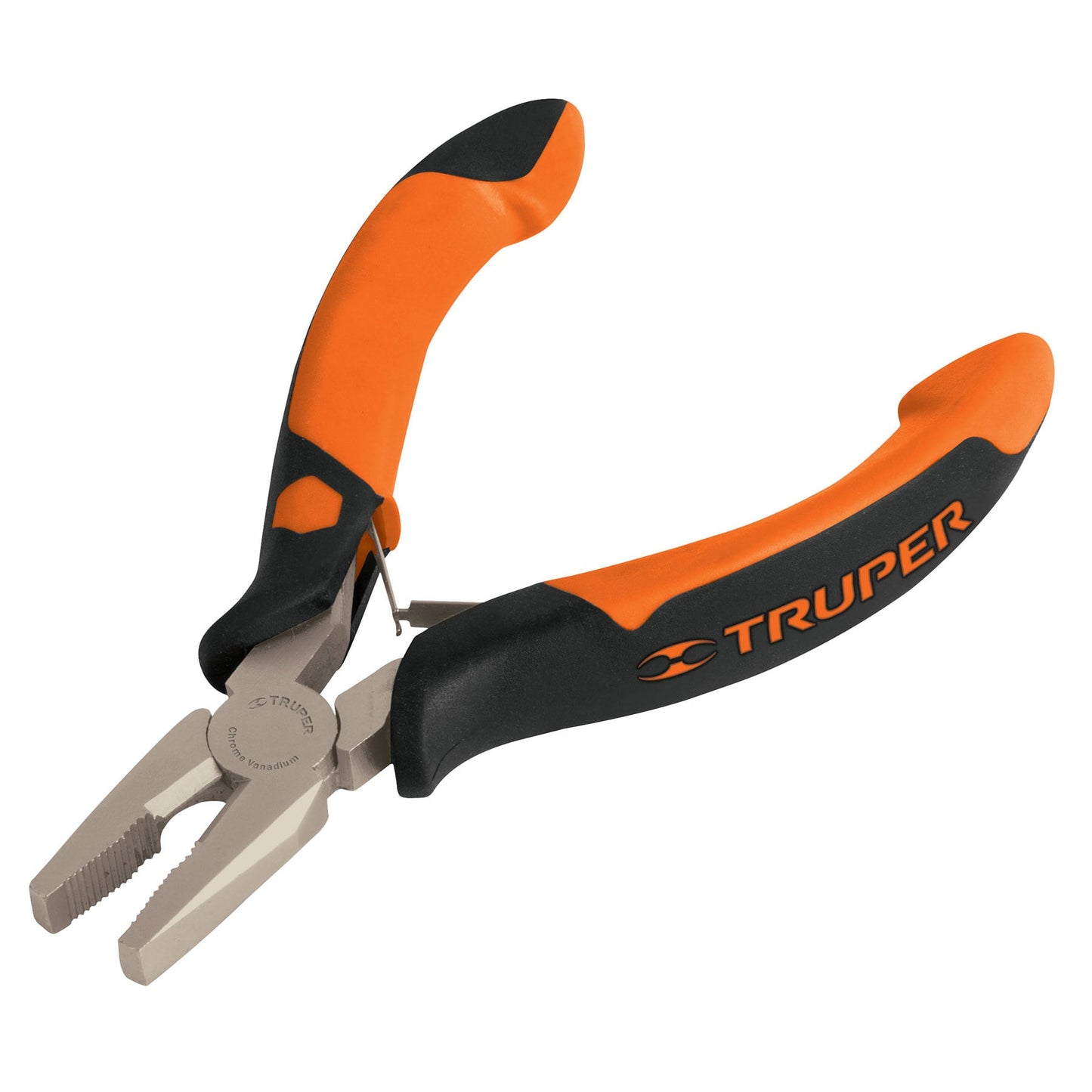 Mini pinza para electricista 5" mango Comfort Grip, Truper 17371