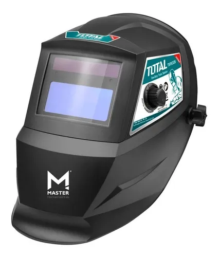 TOTAL TOOLS Careta Para Soldar Con Visor Fotosensible Automático 92×42Mm - Tsp9306