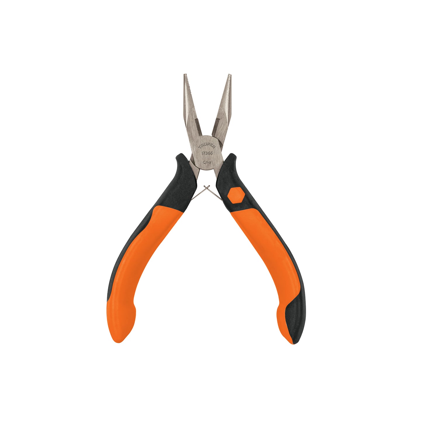 Mini pinza de punta y corte 5" mango Comfort Grip, Truper 17366