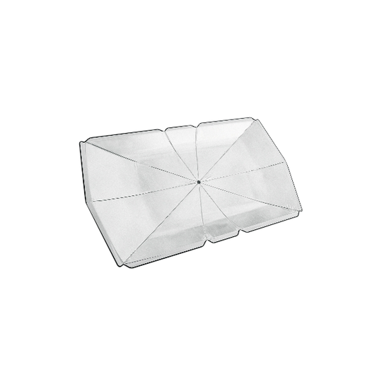 Parasol plegable de 135 cm para auto, Truper 62080