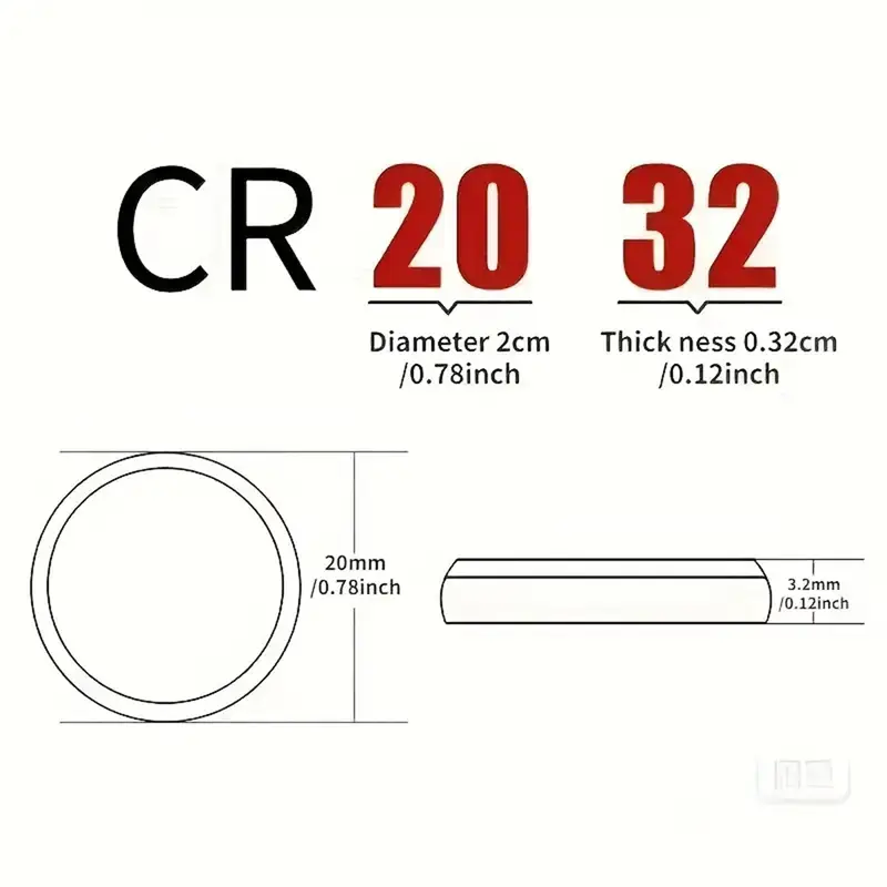 Pila moneda CR2032